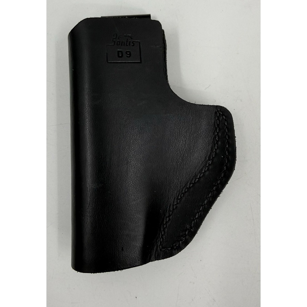 DeSantis Gunhide "D9" Inside Waist IWB Right-Hand Leather Holster Black‎ NWOP